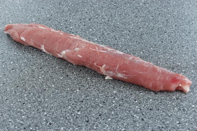 Svinemørbrad afpudset