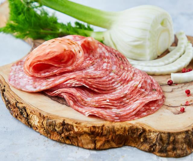 Salami finocchiona (fennikel) i skiver 500 gr.