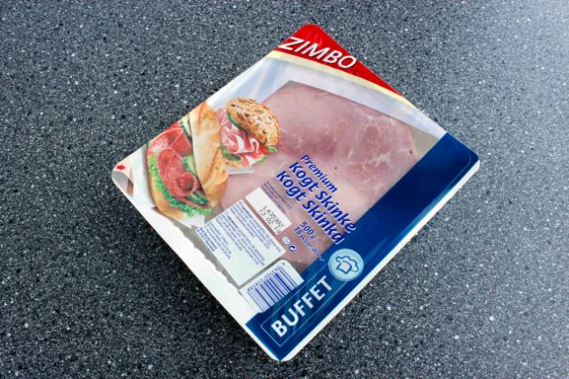 Skinke kogt , ca.20 skiver 400 g
