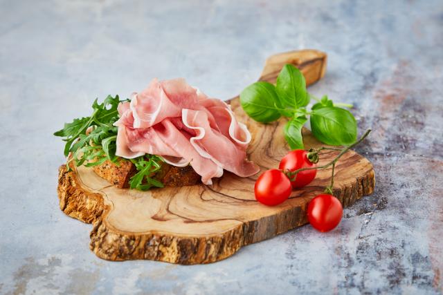 Lufttørret mec skinke  0,5kg sliced
