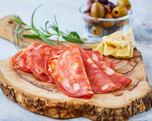 Salami Ventricina piccant (chili) sliced  0,5kg