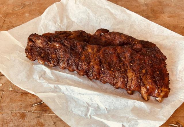 Svinekamben BBQ sous-vide Frost (Spareribs)